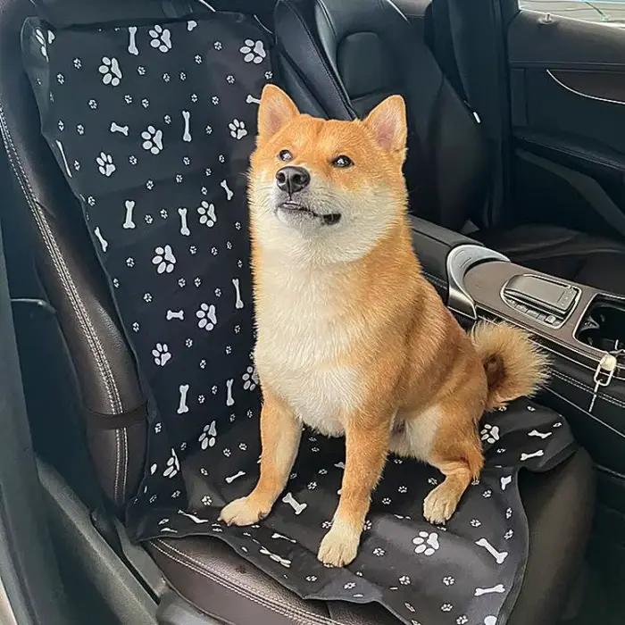 Housse de siège de voiture imperméable pour animaux de compagnie – Tapis antidérapant en tissu Oxfor