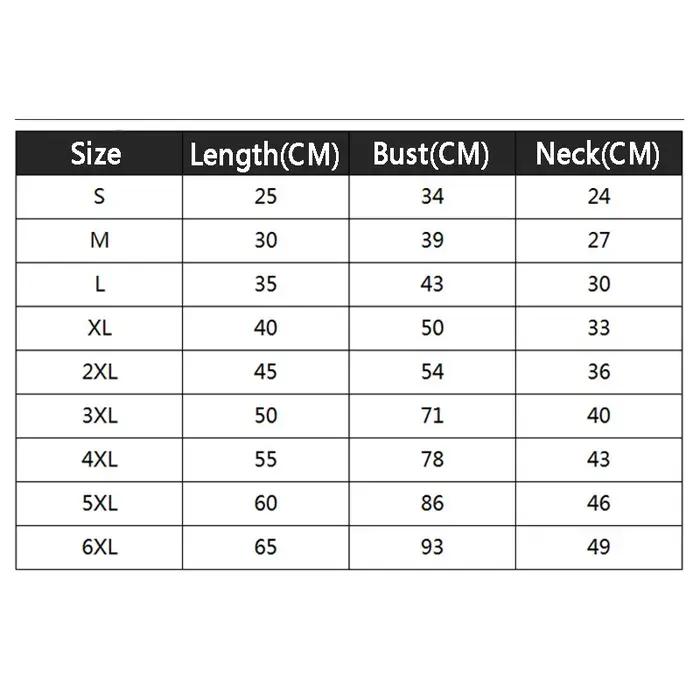 S-6XL vêtements pour chiens chiot Costume pour animaux de compagnie vêtements pour chiens pour petit