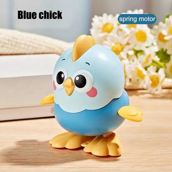 Jouet de poulet sautant de dessin animé mécanique, jouet interactif rampant pour enfants, Durable et