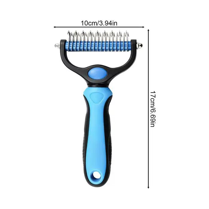 Brosse démêlante pour chien, râteau pour sous-étoffe, peigne démêlant pour chaton, chiot, animaux à 