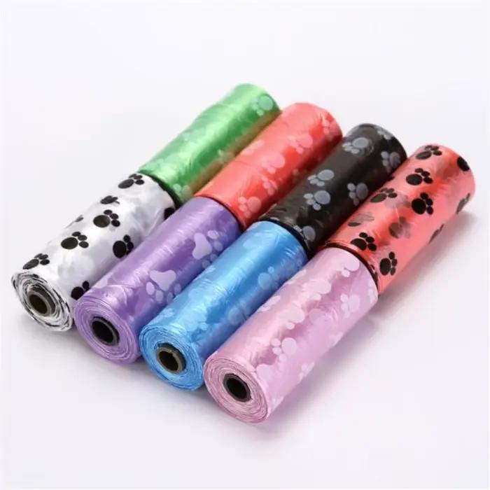 10 rouleaux 150 pièces sac de merde de chien approvisionnement pour animaux de compagnie sac à litiè
