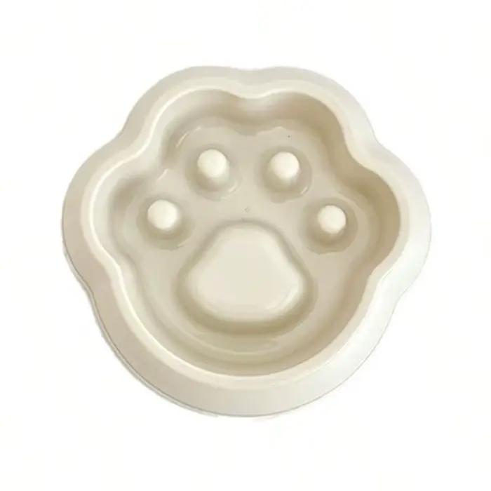Gamelle anti-étouffement pour animaux de compagnie – Bol d'alimentation lente pour chiens et chats –