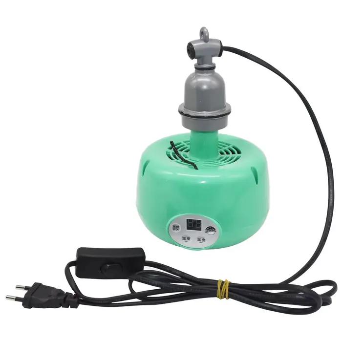 Lampe chauffante thermostatique jetable pour animaux de compagnie, lumière chaude, contrôleur de tem