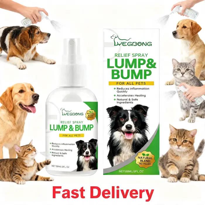 Spray anti-démangeaisons pour chiens et animaux de compagnie, 89ML, spray apaisant pour peau irritée
