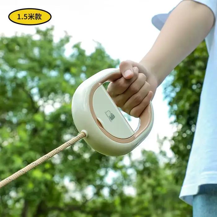Laisse rétractable pour chien, laisse de traction, ceinture de traction, laisse flexible automatique