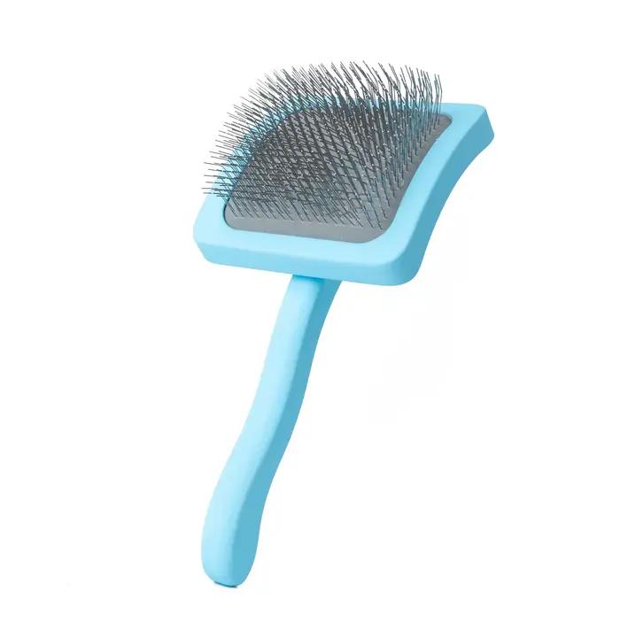 Brosse Professionnelle de Énergie Doux pour Chien et Chat, Broches en Acier Inoxydable, Peigne de Dé