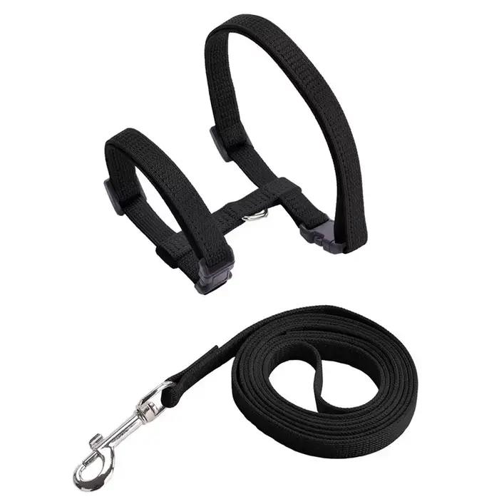 Ensemble de laisse réglable en nylon SFP pour animaux de compagnie, collier licou, marche, évasion, 