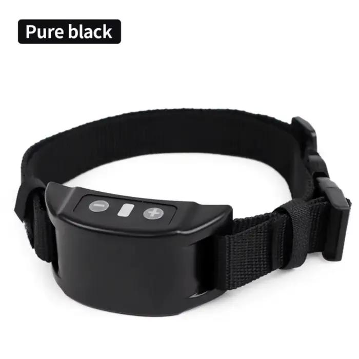 Collier anti-aboiement électrique pour animaux de compagnie, rechargeable par USB, collier de dressa
