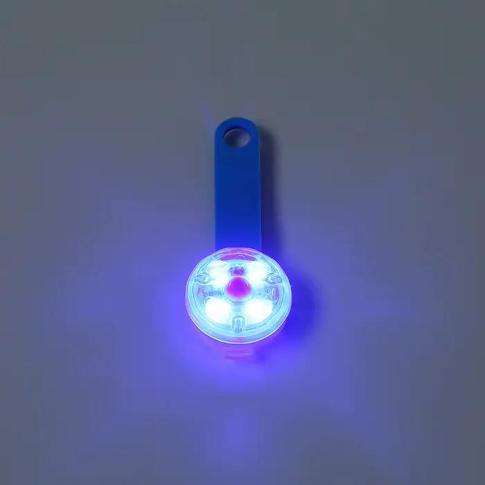 Collier pour chien avec lumière LED (rechargeable par USB), pendentif clignotant étanche, adapté aux
