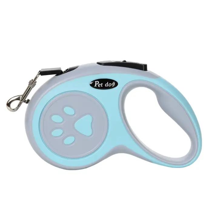 Laisse rétractable pour chien 3M/5M, laisse de promenade pour animaux de compagnie, verrouillage à u