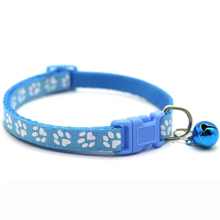 Colliers pour chat avec cloche, collier réglable pour chat, chiot, chaton, livraison directe, collie