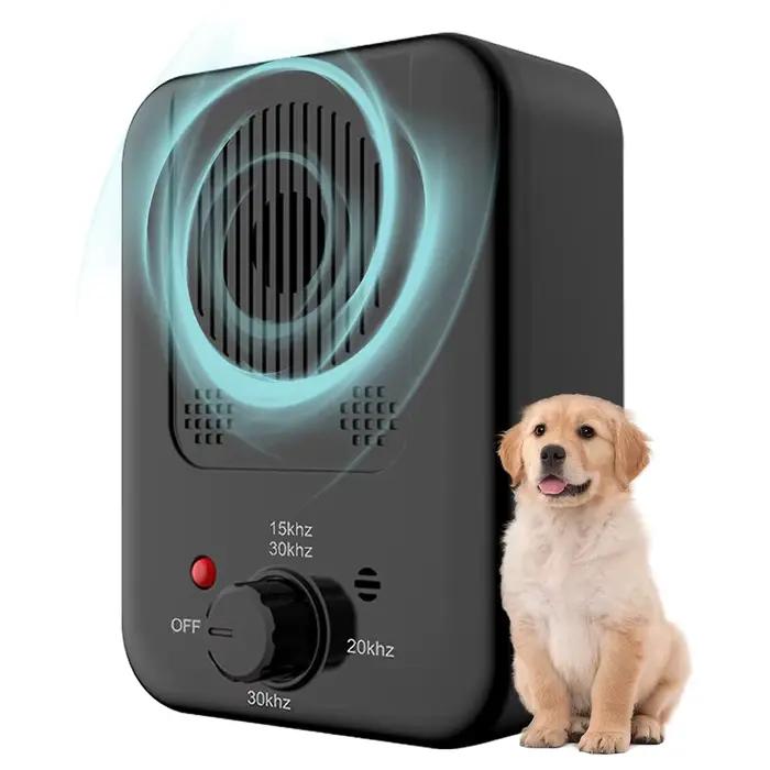 Dispositif Anti-aboiement ultrasonique pour l'extérieur, Rechargeable, automatique, dissuasion des a