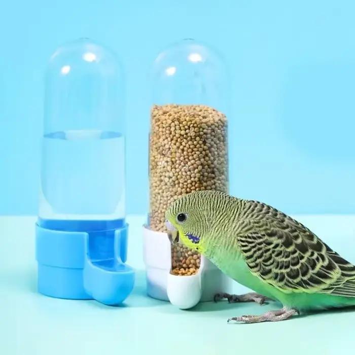 Mangeoire suspendue pour animaux de compagnie, distributeur d'eau pour perroquets, écureuil, boîte d