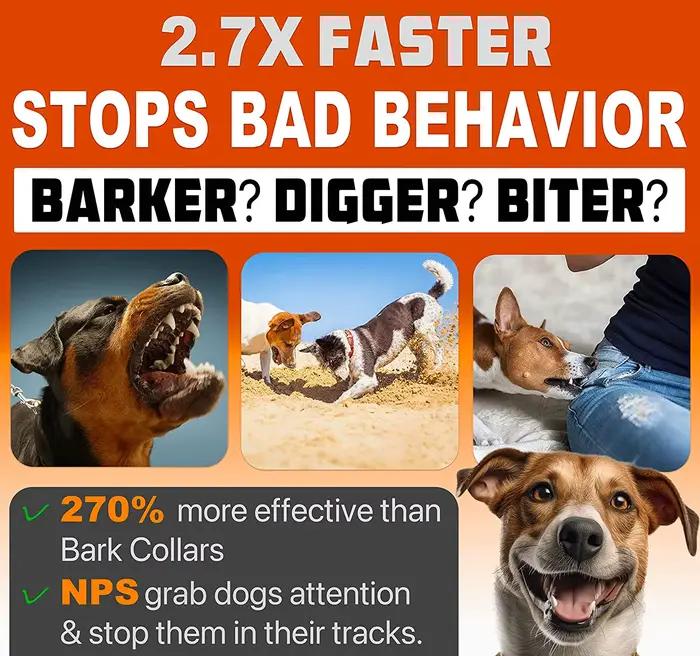 Répulsif à ultrasons pour chiens de compagnie, dispositif d'entraînement aste anti-aboiement disposi