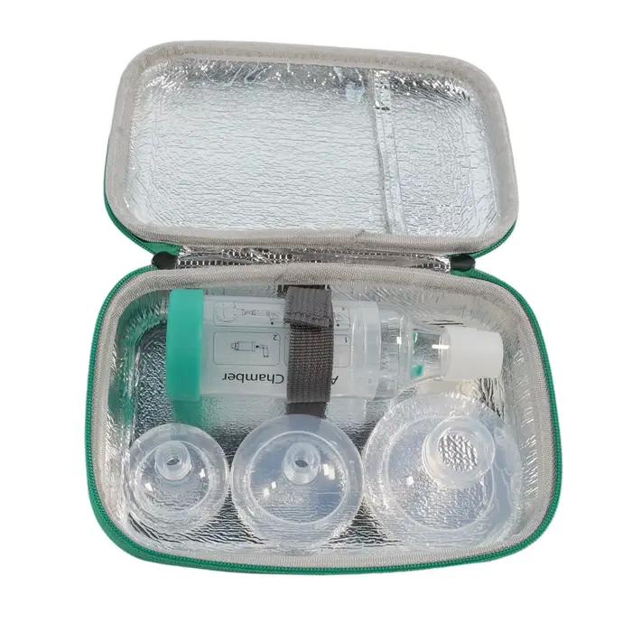 Inhalateur de chambre pour chien et chat, inhalateur avec 2 masques médicaux en Silicone souple, fou