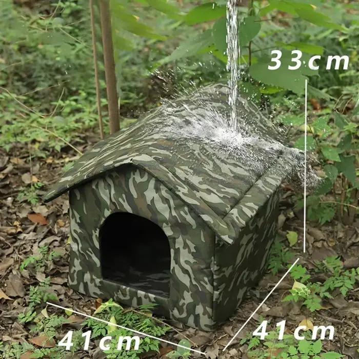 Tente de Sauvetage Étanche et Chaude pour Animaux de Petite et Moyenne Taille, Usage Niket Extérieur