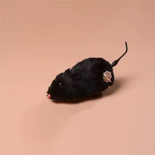 1 pièces drôle réaliste en peluche souris course Rat jouet pour chats chiens animaux enfants couleur