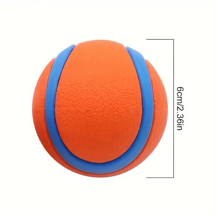 Balle à mâcher en Silicone Durable pour chien, jouet interactif pour animaux de compagnie pour races