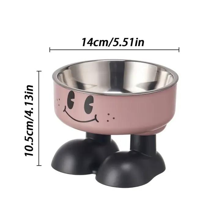 Bols surélevés pour chiens en acier inoxydable, double bols, support réglable en hauteur, distribute