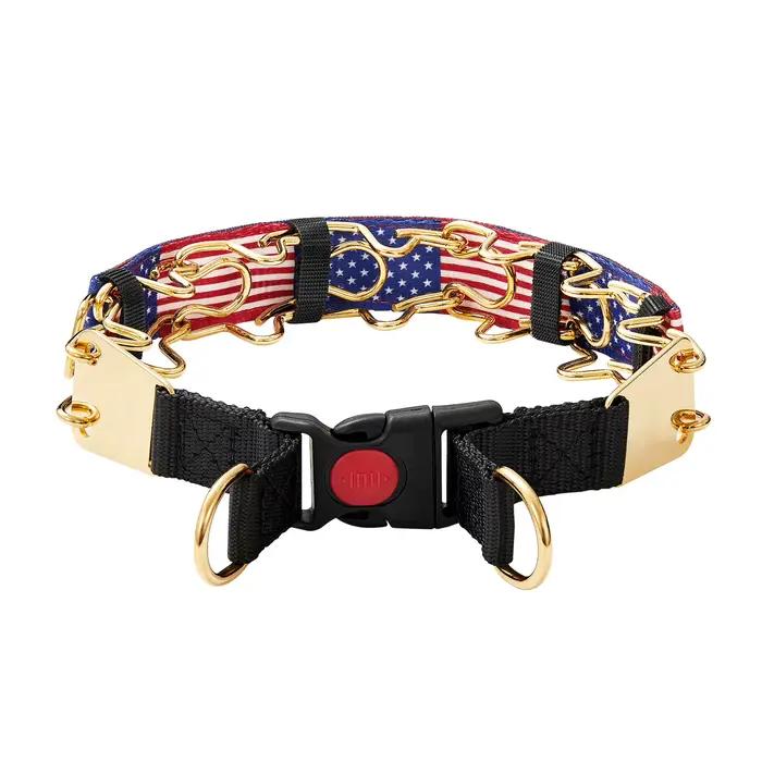 Collier de dressage pour chien efficace avec fonction anti-traction confortable, réglable multi-tail