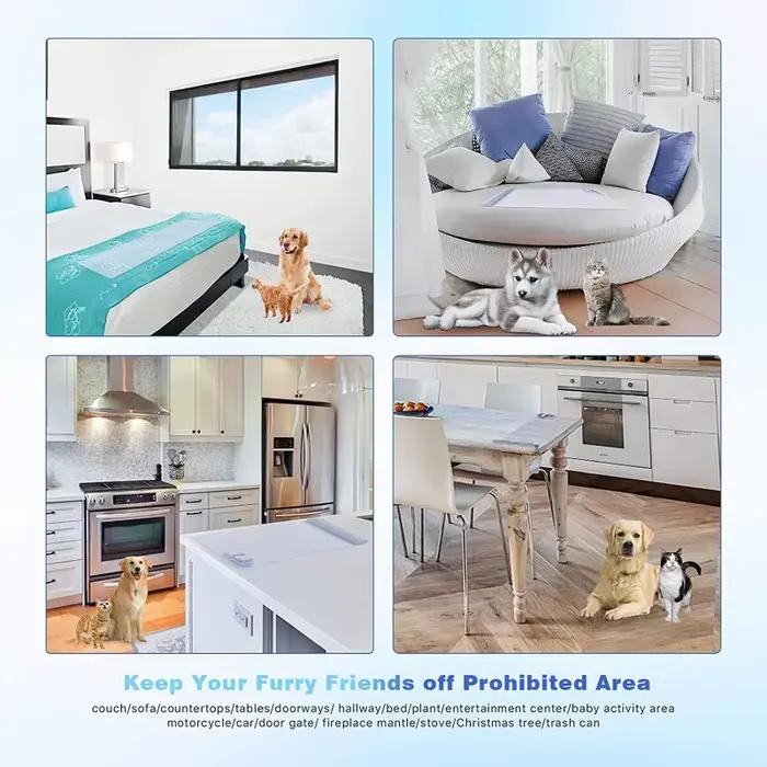 Pet Shock Mat Tapis d'entraînement pour chats, chiens, garder les chats, les chiens hors de Furnitur