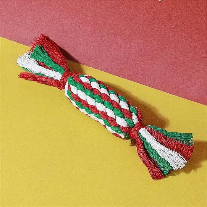 Jouets à mâcher pour chien, cordes en coton, nœud molaire, jouet de morsure, chiots mignons et amusa