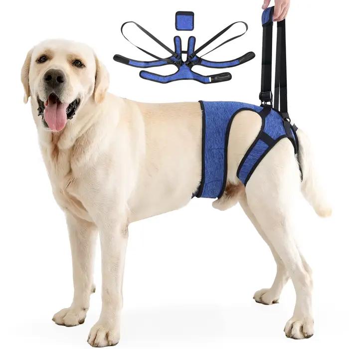 Harnais de levage pour chien, écharpe pour jambes arrière, harnais pour chien pour aider à soulever 