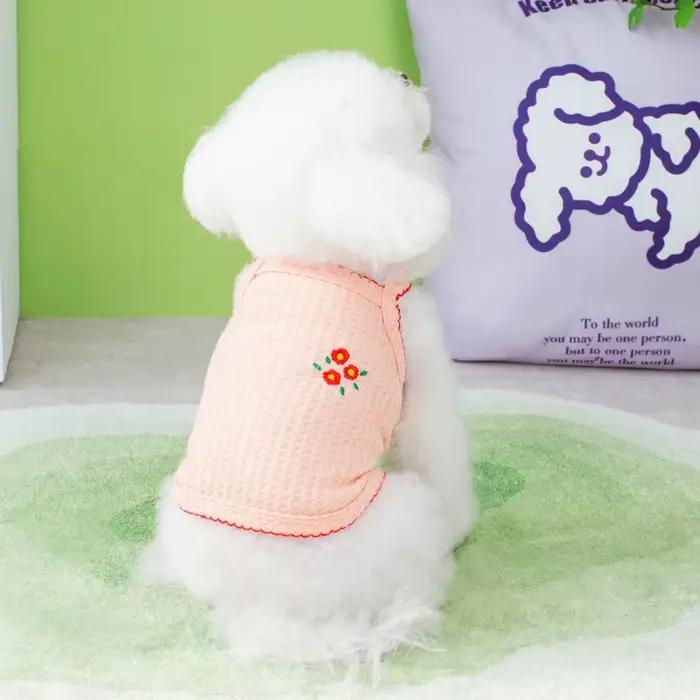 Gilet à bretelles pour petits chiens, vêtements d'été pour chiots, gilet rafraîchissant pour Chihuah