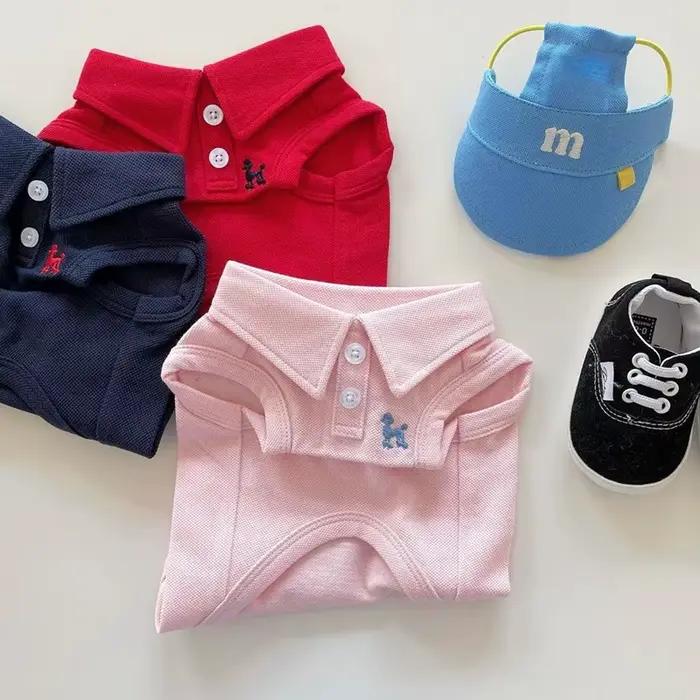 Polo pour chien, vêtements Cool, doux et respirant, Yorkie, Chihuahua, chiot, gilet pour petits et m