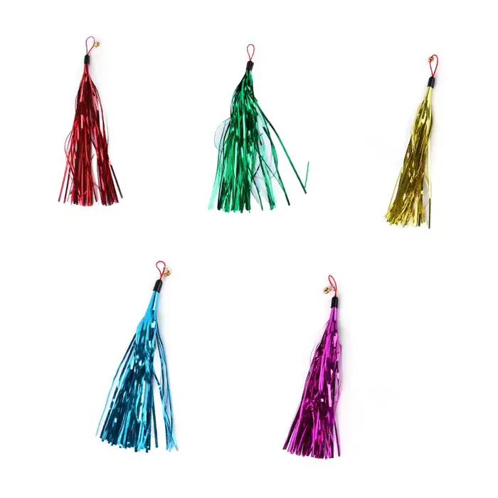 Accessoires de jouet en plumes de chat, faux jouet de ver de souris avec cloche, jouets pour chaton,