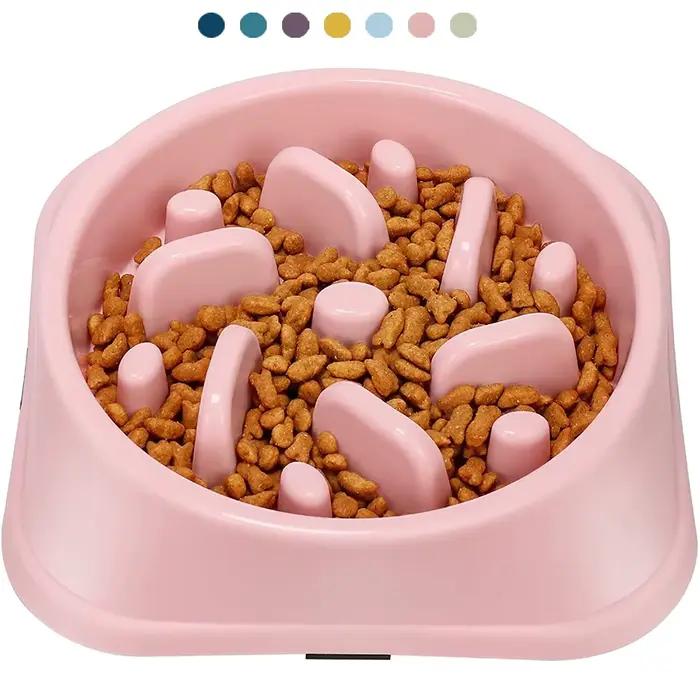 Bol d'alimentation lente pour chien, bol de Puzzle antidérapant, Anti-grippage, plats d'alimentation
