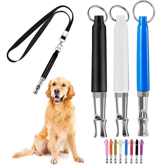 Sifflet ultrasonique pour chiens, pour arrêter d'aboyer, entraînement, accessoires pour animaux de c
