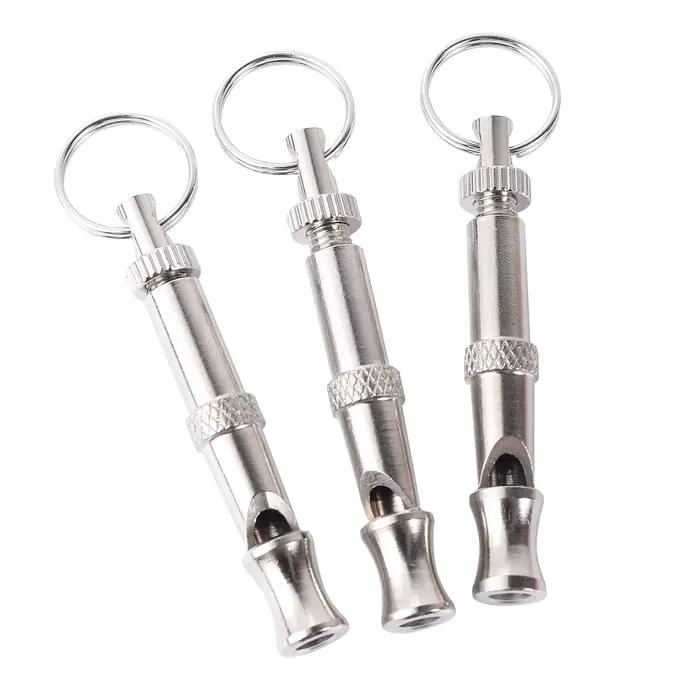 Sifflet d'entraînement pour chiot et chien, flûte à ultrasons bicolore, répulsif sonore à ultrasons 