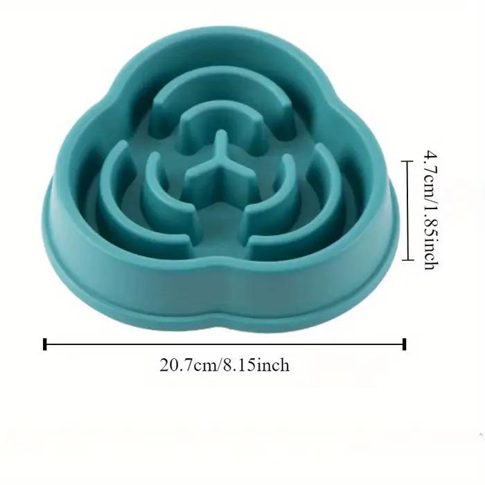 Bol de nourriture lente pour animaux de compagnie, 1 pièce, Anti-étouffement, bol pour chien, Anti-r