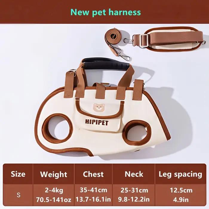 Sac de transport d'extérieur pour animaux de compagnie, petits chiens et chats de taille moyenne ave