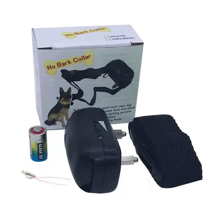 Collier anti-aboiement automatique, collier d'entraînement pour chien sans aboiement avec fonction b