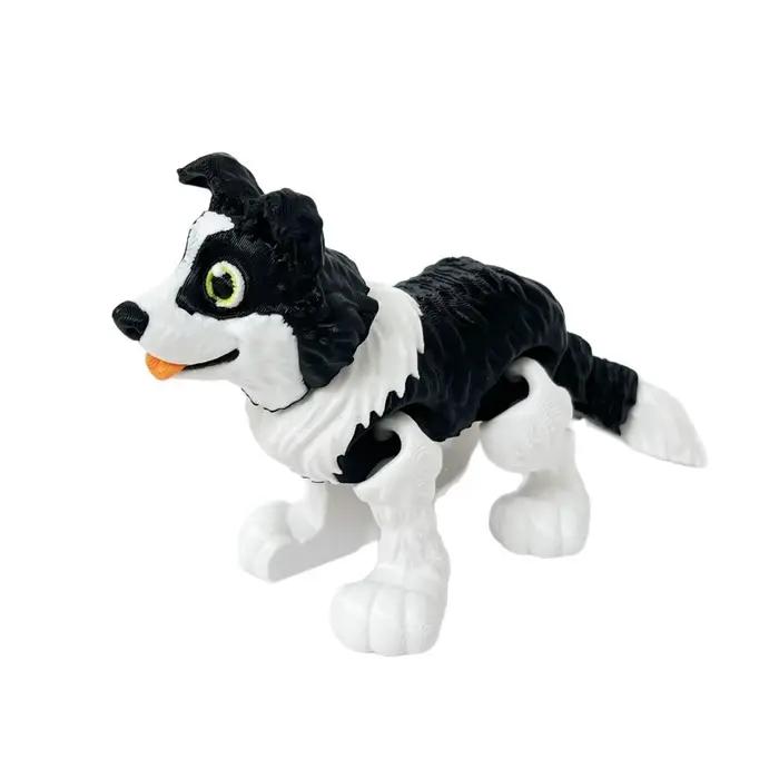 Jouet pour chien d'impression 3D multi-articulés, impression 3D, teckel multi-articulation mobile, j