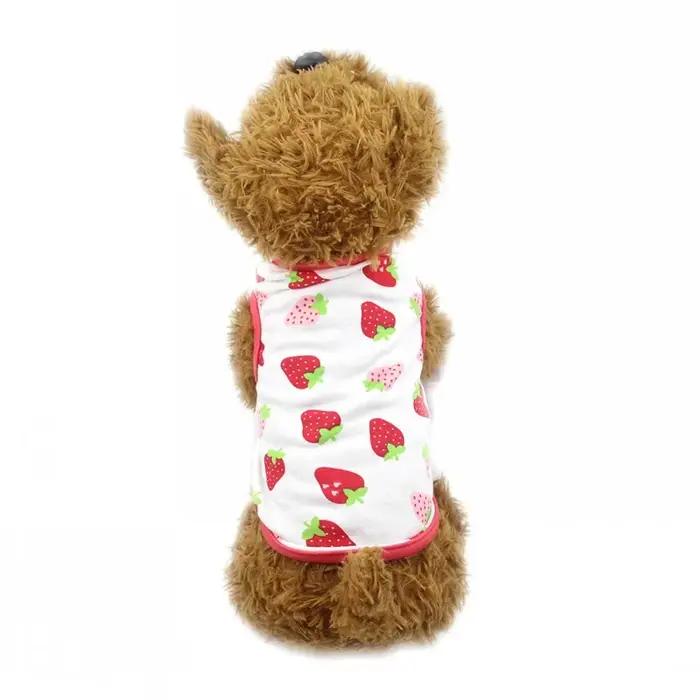 Vêtements d'été pour chiens, gilet fin pour chiens, T-Shirt imprimé, tenues mignonnes pour Chihuahua