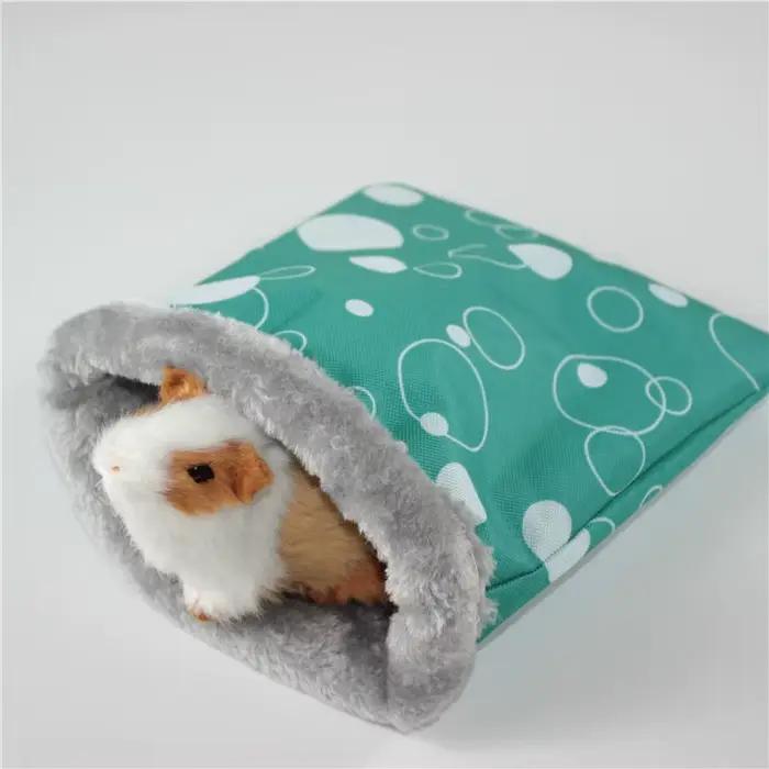 1 PC couleur aléatoire petit animal de compagnie Hamster cochon d'inde petit nid animal de compagnie