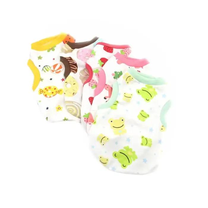 Vêtements d'été pour chiens, gilet fin pour chiens, T-Shirt imprimé, tenues mignonnes pour Chihuahua