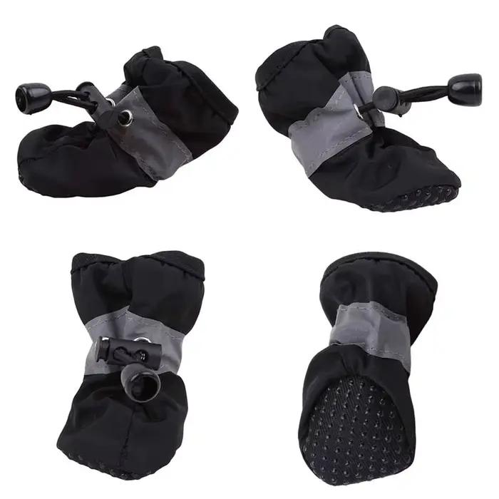 Chaussures imperméables pour animaux de compagnie, bottes de neige, bottes de pluie anti-alde, botte