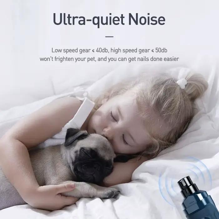 ROJECO N30 coupe-ongles électrique pour chien broyeur à ongles Rechargeable professionnel tondeuse p