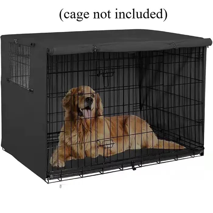 Couverture de Cage de chenil pour chien, imperméable, coupe-vent, en tissu Oxford, pour grands chien