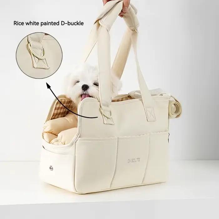 Sac à main à bandoulière Portable pour chiot, sac pour chien, chat, Chihuahua, Yorkshire, fourniture