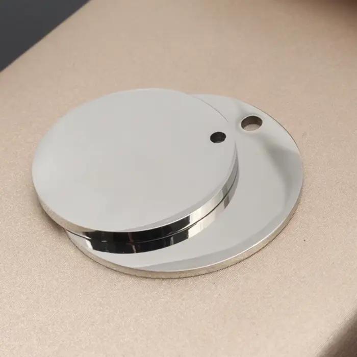 Collier personnalisé avec nom de chien et chat, accessoires circulaires personnalisés, étiquette d'i