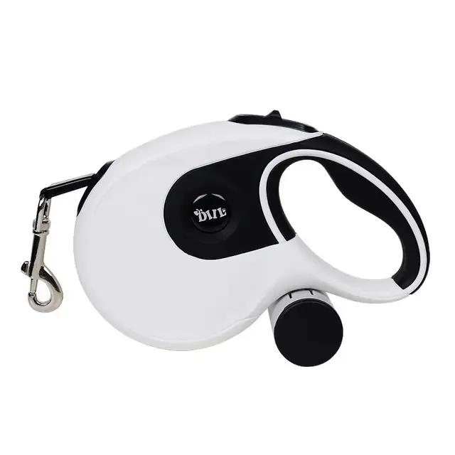 Laisse pour chien rétractable automatique, 8m, accessoire durable de qualité supérieure, extensible,