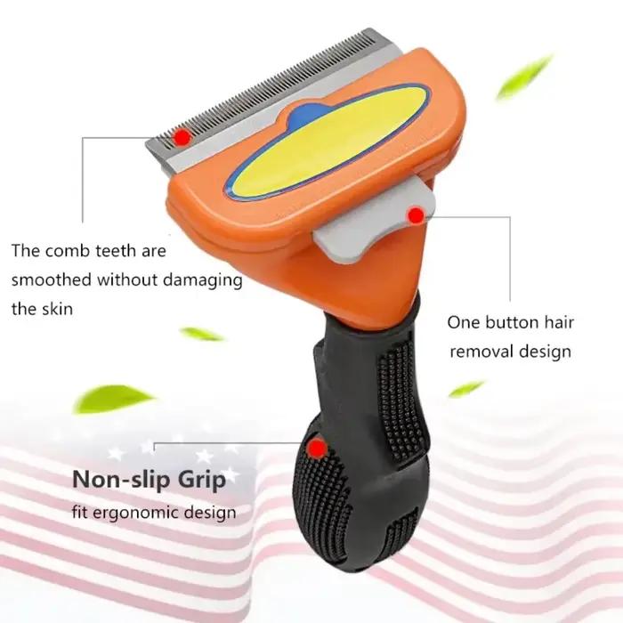 Brosse de toilettage pour chats et chiens, peigne anti-poils, brosse de massage pour chats, brosse d