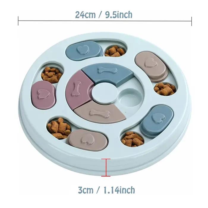 Bol de nourriture pour chien, jouet éducatif pour l'entraînement à la digestion lente, jouet éducati