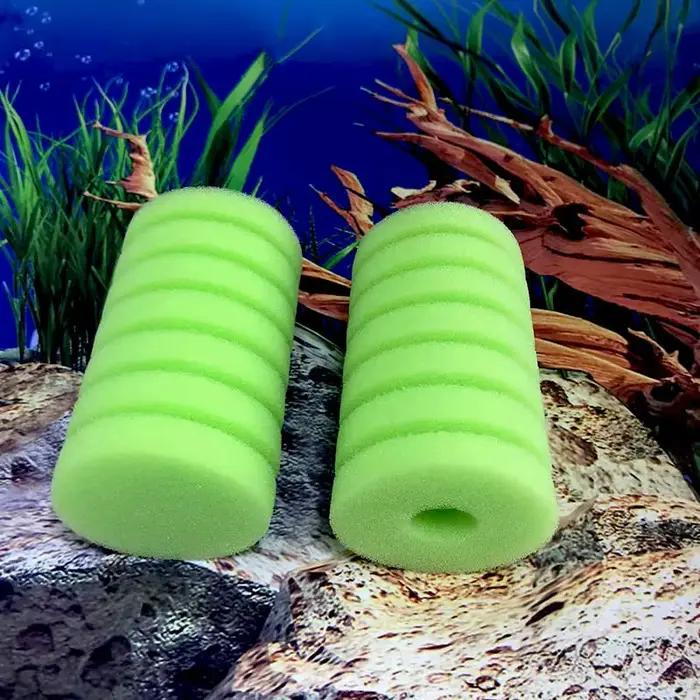 2 pièces mousse Fine filtre d'aquarium éponge pour Aquarium réservoir de poisson pompe à Air écumeur
