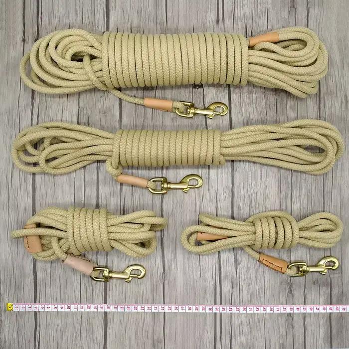 Laisse de suivi Durable pour chien, longue corde en Nylon, entraînement pour animaux de compagnie, l